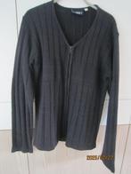 Marineblauw vest met ritssluiting, Maat 38/40 (M), VERDICT, Gedragen, Verzenden