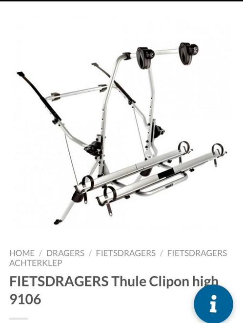 Thule Clipon high 9106 fietshouder, Auto diversen, Fietsendragers, Gebruikt, Ophalen