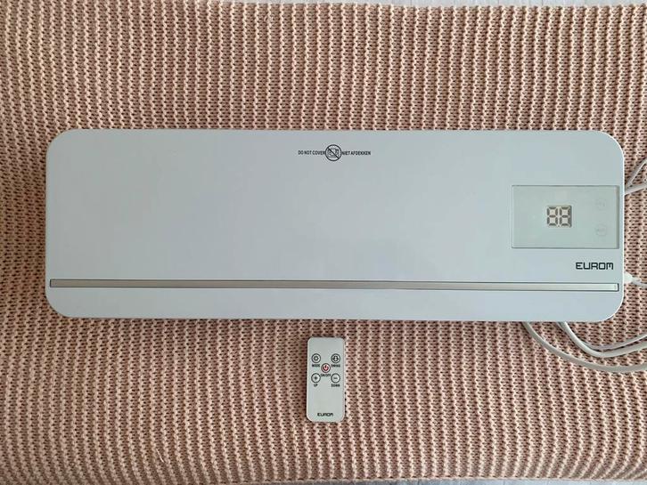 Eurom Sani-Wall-Heat 2000 Wi-Fi, Bricolage & Construction, Chauffage & Radiateurs, Comme neuf, Enlèvement