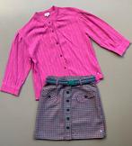 Setje rok + hemd roze/groen CKS 152 NIEUW, Kinderen en Baby's, Kinderkleding | Maat 152, Nieuw, Meisje, CKS, Ophalen of Verzenden