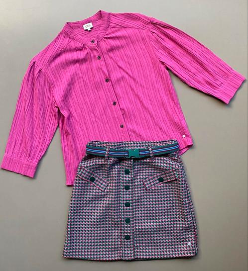 Ensemble jupe + chemise rose/vert CKS 152 NEW, Enfants & Bébés, Vêtements enfant | Taille 152, Neuf, Fille, Ensemble, Enlèvement ou Envoi
