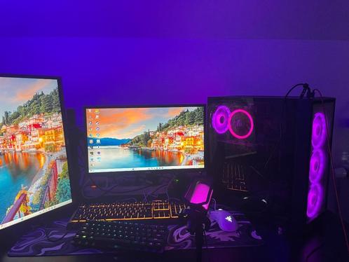 gaming setup, Games en Spelcomputers, Games | Pc, Zo goed als nieuw, Overige genres, Eén computer, Online, Ophalen