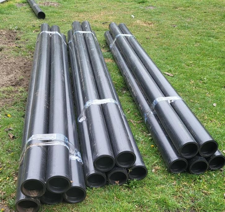 15 stevige kunststof buizen, Tuin en Terras, Palen, Balken en Planken, Palen, Ophalen