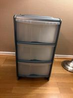 Commode en plastique, Maison & Meubles, 3 ou 4 tiroirs, 25 à 50 cm, Enlèvement ou Envoi, Moins de 100 cm