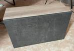 3 Ikea Bestå wandkastjes - Walnoot/Betonlook, Ophalen, Nieuw, Minder dan 150 cm, Minder dan 25 cm