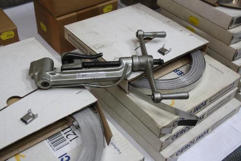 Inox spanlint met spanapparaat voor alle soort bevestigingen, Doe-het-zelf en Bouw, IJzerwaren en Bevestigingsmiddelen, Nieuw