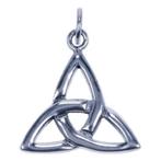 Triquetra hanger van zilver, Ophalen of Verzenden, Nieuw, Zilver, Zilver