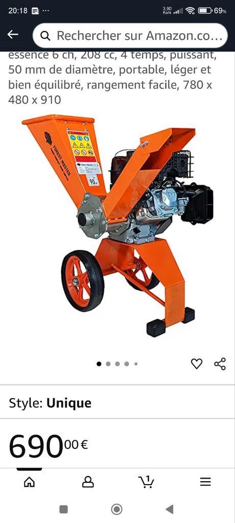Bosmeester, Tuin en Terras, Hakselaars, Nieuw, Benzine, Ophalen