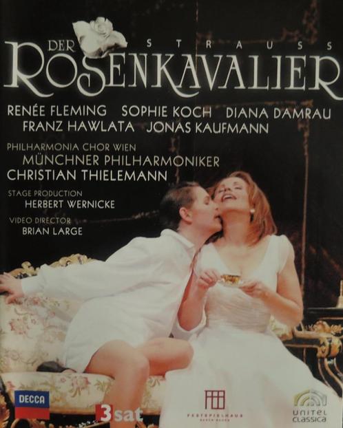 Blu-ray - Der Rosenkavalier/ Strauss - Fleming/ Koch/ Damrau, Cd's en Dvd's, Cd's | Klassiek, Zo goed als nieuw, Opera of Operette