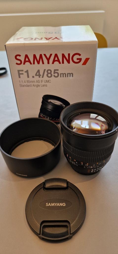 Samyang 85/1.4 AS IF UMC pour Nikon, Audio, Tv en Foto, Foto | Lenzen en Objectieven, Zo goed als nieuw, Standaardlens, Ophalen