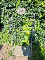 Brocante metalen handdoekenrek badkamer, Huis en Inrichting, Badkamer | Badtextiel en Accessoires, Ophalen, Zo goed als nieuw