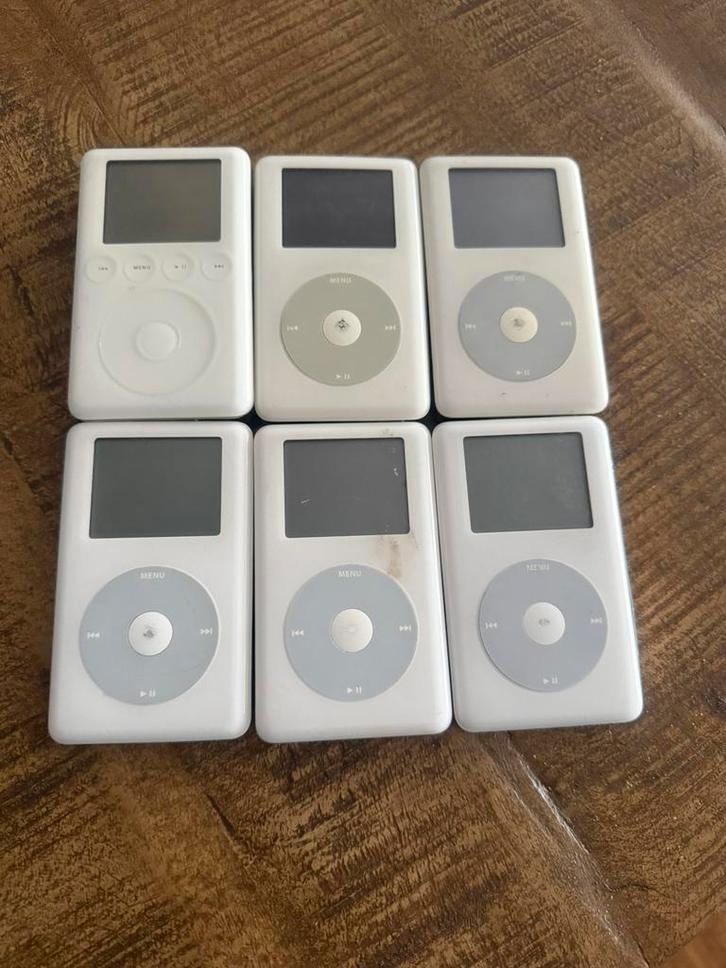 iPod Classic 20 GB en 40 GB 4e generatie, Audio, Tv en Foto, Mp3-spelers | Apple iPod, Niet werkend, Classic, 20 tot 40 GB, Overige kleuren