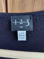 Pull Maison 1 2 3, Zwart, Ophalen of Verzenden, Maat 36 (S), Gedragen