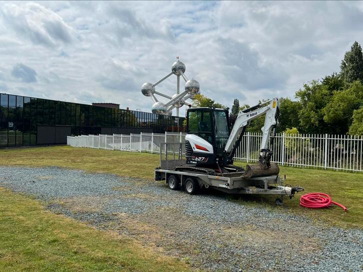 Minigraver te huur, Zakelijke goederen, Machines en Bouw | Kranen en Graafmachines, Ophalen