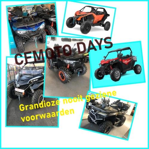 Cfmoto atvs,side by side days by CFMOTOFLANDERS, Motoren, Quads en Trikes, meer dan 35 kW, 1 cilinder, Ophalen