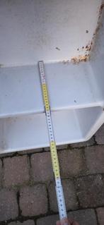 Grote Antieke/Vintage Dubbele Spoelbak (Zeer Decoratief), Ophalen, Gebruikt, Wit, 50 tot 100 cm