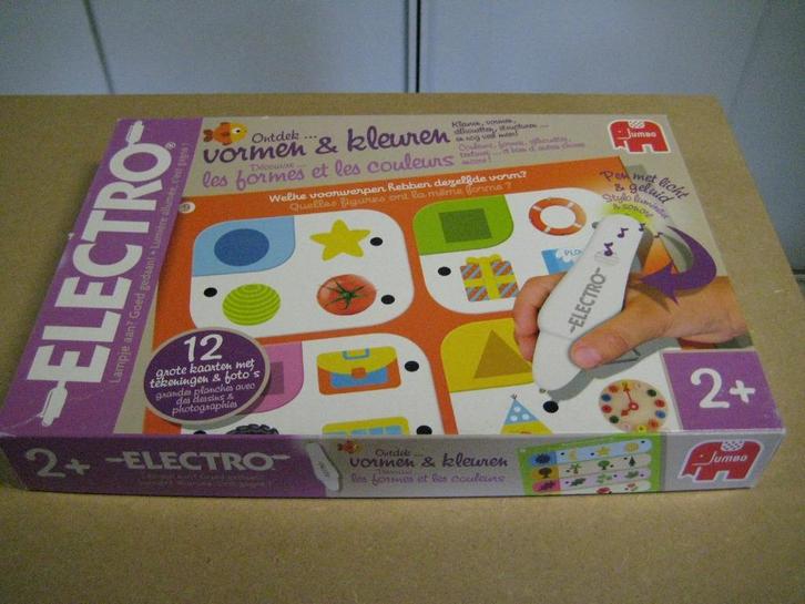 Electro ontdek vormen en kleuren - Jumbo, Kinderen en Baby's, Speelgoed | Educatief en Creatief, Zo goed als nieuw, Elektronica