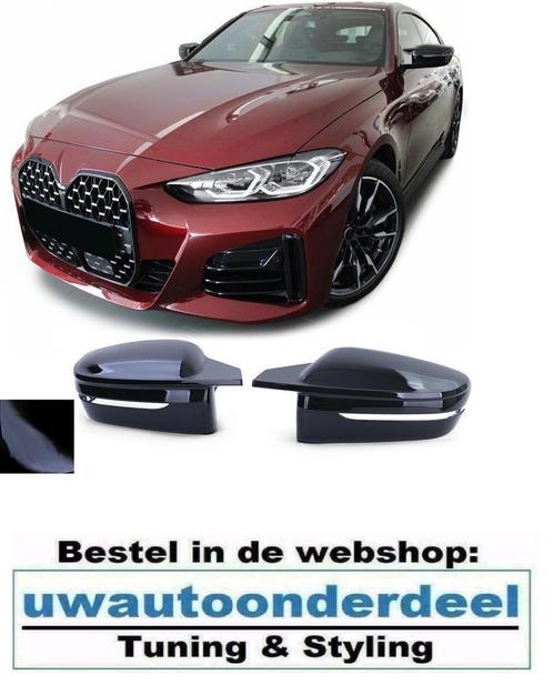Spiegel Spiegelkappen M Look Voor Bmw 4 Serie G22 G23 G26, Auto diversen, Tuning en Styling, Verzenden