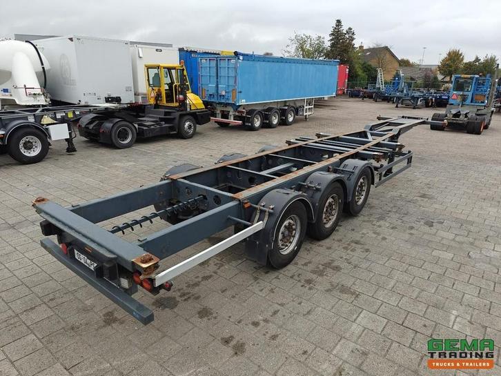 Schmitz Cargobull SCF 24 G 3-Assen MB - LiftAs - Schijfremme, Auto's, Vrachtwagens, ABS, Aanhangers en Opleggers