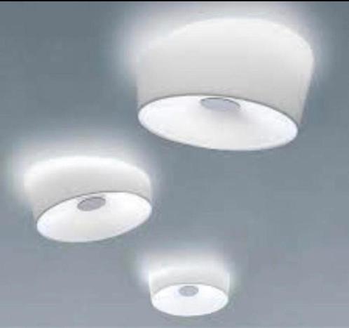 2x plafondlamp foscarini Lumière G9, Maison & Meubles, Lampes | Plafonniers, Comme neuf, Verre, Enlèvement