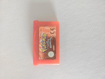 Pokémon Rouge Feu FRA disponible aux enchères