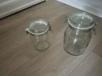 Bocaux en verre, Maison & Meubles, Enlèvement, Comme neuf