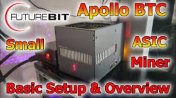 FutureBit Apollo BTC — compacte en krachtige Bitcoin-miner! beschikbaar voor biedingen