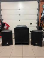 Geluidset HK Lucas 2000 ( passief) met PA paneel, Audio, Tv en Foto, Professionele apparaten, Ophalen