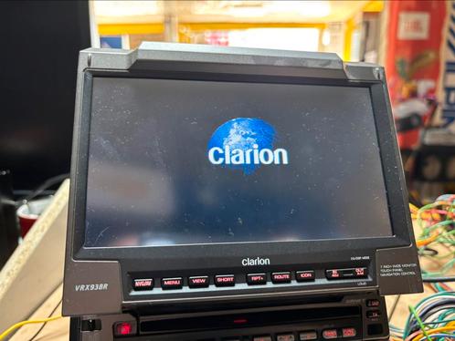 Clarion vrx-938r radio-cd ,dvd,high-end topset !!, Auto diversen, Autoradio's, Zo goed als nieuw, Ophalen of Verzenden