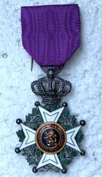 Medaille, Ridder in de Orde vn Leopold-1, Burger 2-TL versie, Enlèvement ou Envoi, Armée de terre, Ruban, Médaille ou Ailes