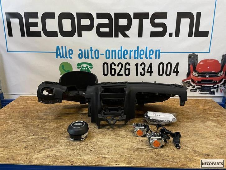 AUDI A1 8X S1 AIRBAGSET AIRBAG DASHBOARD STUURAIRBAG, Auto-onderdelen, Dashboard en Schakelaars, Audi, Gebruikt, Ophalen of Verzenden