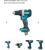 makita ddf484z inc 1x 18v 3ah accu, Doe-het-zelf en Bouw, Gereedschap | Boormachines, Ophalen, Nieuw, Boormachine