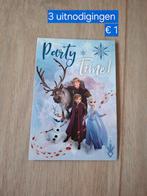 3 uitnodigingen, Hobby en Vrije tijd, Feestartikelen, Ophalen of Verzenden, Nieuw, Overige typen