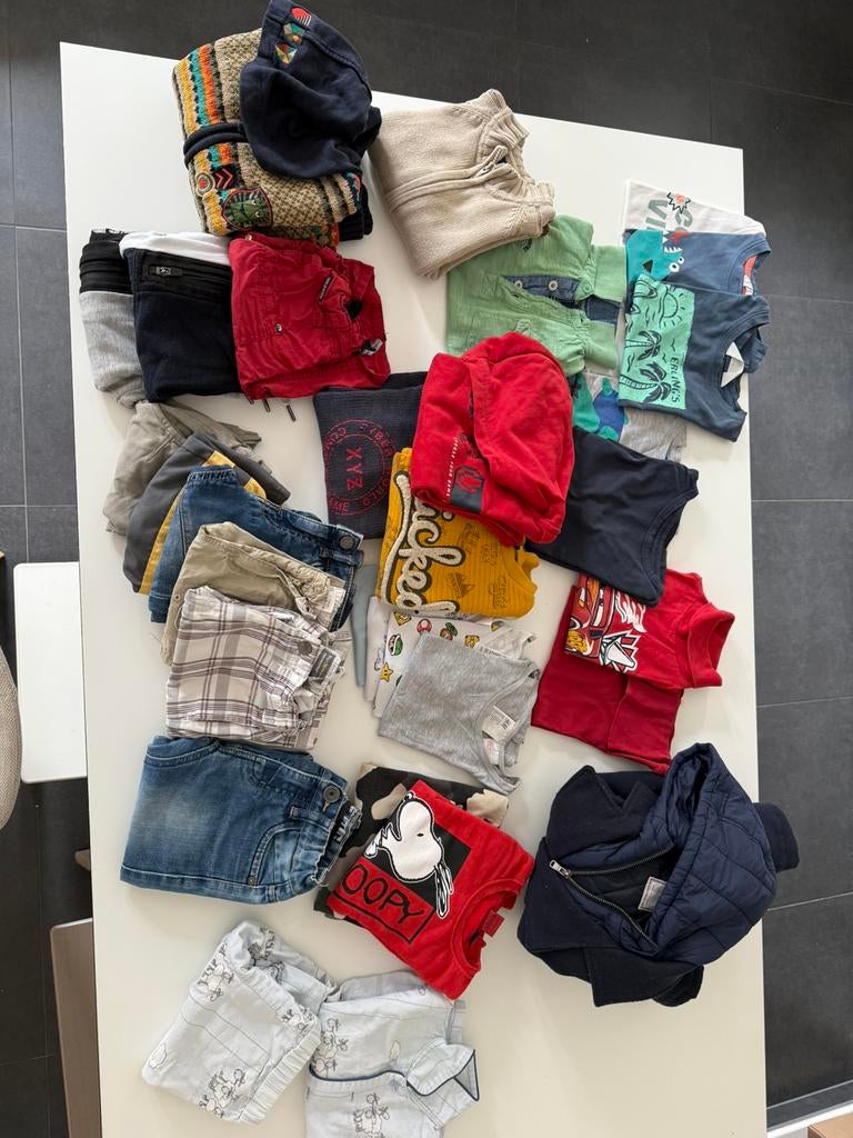 Lot de vêtements garçon 5 ans (110cm), Ophalen of Verzenden, Gebruikt