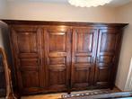 Grande garde-robe en chêne massif, Antiquités & Art, Enlèvement