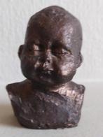 Mini kinderhoofdje, Geert Kunen, Antiquités & Art, Art | Sculptures & Bois, Enlèvement ou Envoi