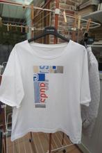T-shirt wit print strass MarcCain sports nr 5 (42), Wit, Maat 42/44 (L), Ophalen of Verzenden, Zo goed als nieuw