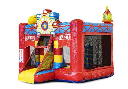 Te koop Springkussen Mini Bounce Circus, Hobby en Vrije tijd, Feestartikelen | Verhuur, Nieuw, Ophalen