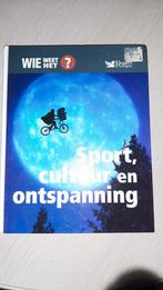 Quiz boek sport cultuur en ontspanning, Offres d'emploi, Emplois | Culture, Loisirs & Sport