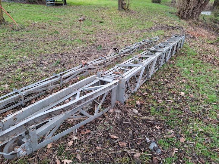 metalen mat, Telecommunicatie, Antennes en Masten, Gebruikt, Mast, Ophalen