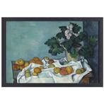 Stilleven met appels en een pot sleutelbloemen - Paul Cézann, Antiek en Kunst, Kunst | Schilderijen | Klassiek, Verzenden