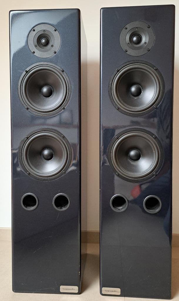 TransAudio audiofiele akoestische luidsprekers, Audio, Tv en Foto, Luidsprekerboxen, Gebruikt, Front, Rear of Stereo speakers