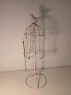Juwelen houder, etalage, vogelkooi look, vogel licht roze, Huis en Inrichting, Ophalen of Verzenden, Zo goed als nieuw