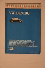 Originele onderdelen catalogus VW kever 1302-1303, Ophalen of Verzenden, Zo goed als nieuw, Auto's