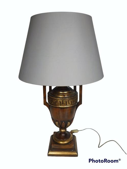 tafellamp amphore design luxe XL 84x50 (2 in stock), Maison & Meubles, Lampes | Lampes de table, Comme neuf, 75 cm ou plus, Bois