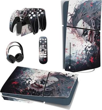 Beschermsticker voor PS5 Slim | clown killer | Nieuw beschikbaar voor biedingen