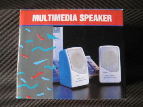 Multimedia speakers – (PC) – vintage, Informatique & Logiciels, Ordinateurs & Logiciels Autre, Utilisé, Enlèvement ou Envoi