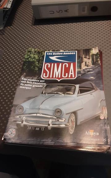 Simca les belles annees boekjes altaya  beschikbaar voor biedingen