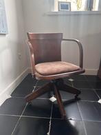 Antieke houten bureau stoel, Antiek en Kunst, Ophalen