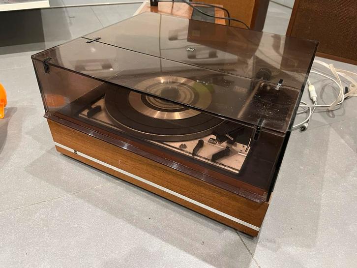 Dual 1214 vintage vinyl, Audio, Tv en Foto, Platenspelers, Gebruikt, Platenspeler, Dual, Automatisch, Ophalen of Verzenden